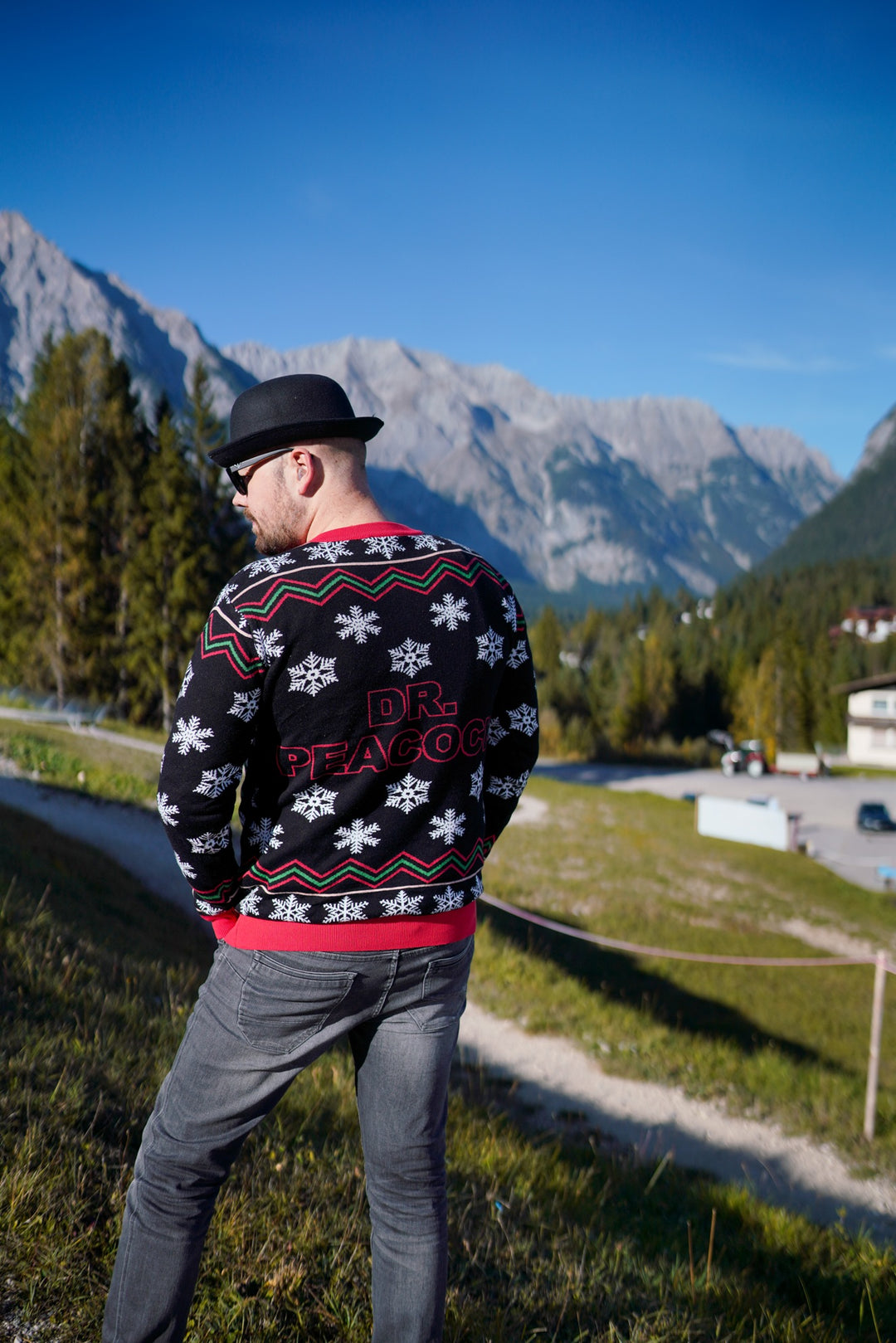 周央サンゴ Christmas Wear 〜CD Sweater Style〜 Relaxed Fit Christmas Sweater | Off White | Jack & Jones®